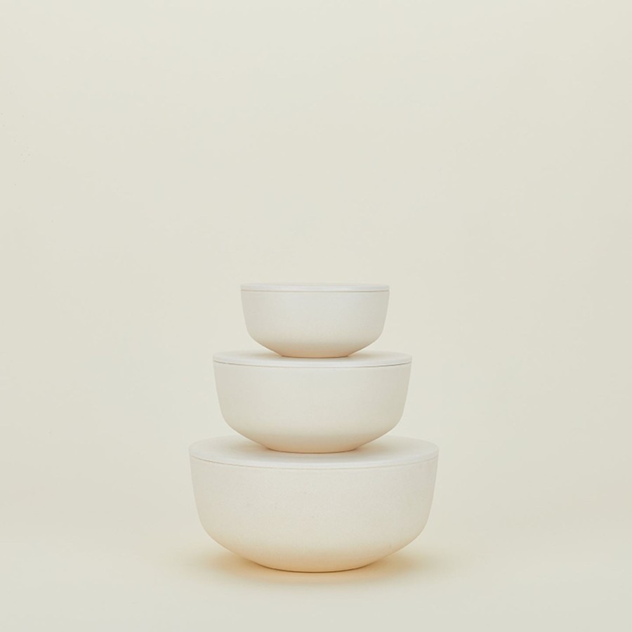 Kitchen & Dining Hawkins New York Storage | Essential Lidded Bowls - Ivory