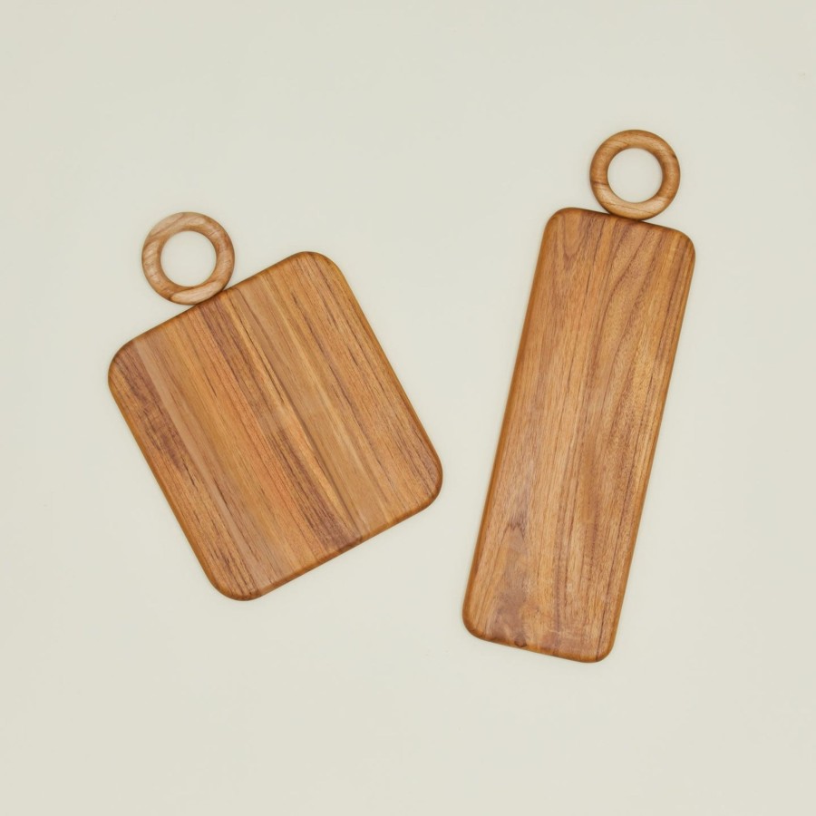 Kitchen & Dining Itza Wood Serveware | Selva Cutting Board - Teak