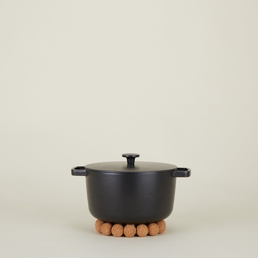 Kitchen & Dining Ferm Living Tools & Accessories | Round Cork Trivet