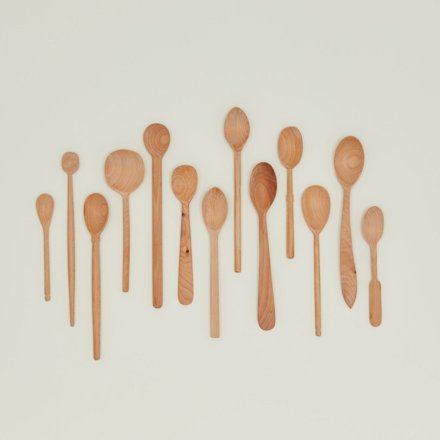 Kitchen & Dining Sir/Madam Serveware | Baker'S Dozen Wooden Spoons - Large