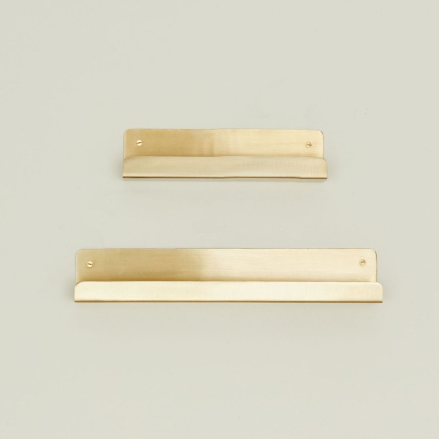 Decor Fog Linen Office & Games | Brass Wall Shelf