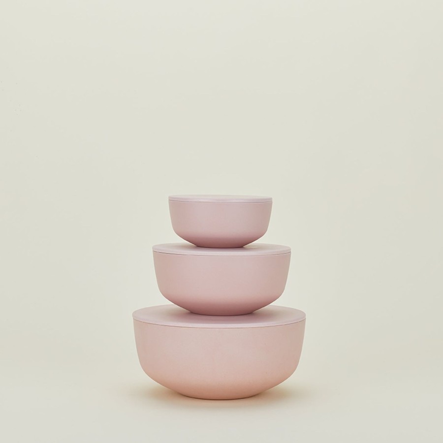 Kitchen & Dining Hawkins New York Storage | Essential Lidded Bowls - Blush