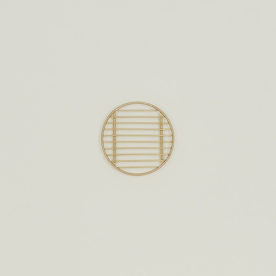 Bed & Bath Fog Linen Bath Accessories | Brass Wire Rack - Round