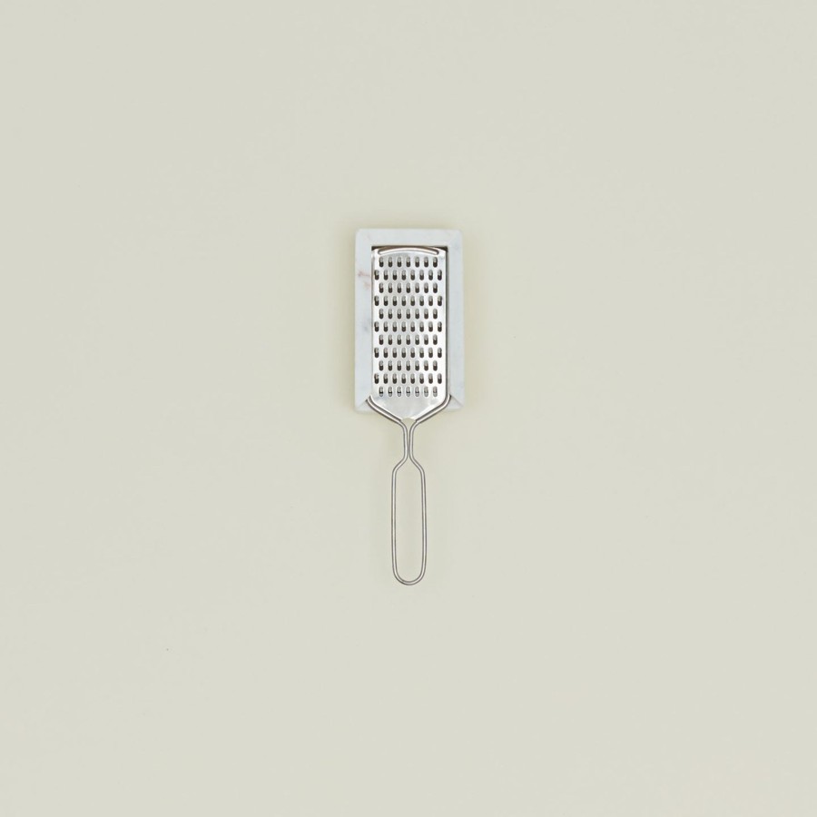 Kitchen & Dining Bloomingville Tools & Accessories | Stainless Steel Grater + Marble Box