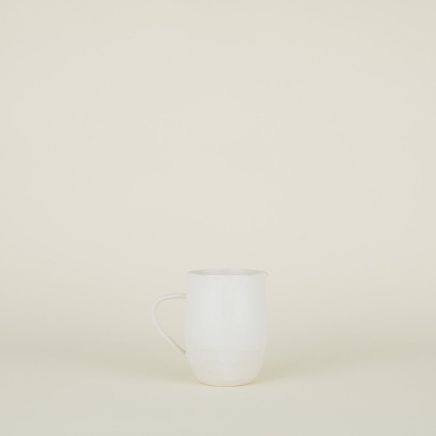 Kitchen & Dining Sheldon Ceramics Serveware | Stoneware Pitcher - Eggshell