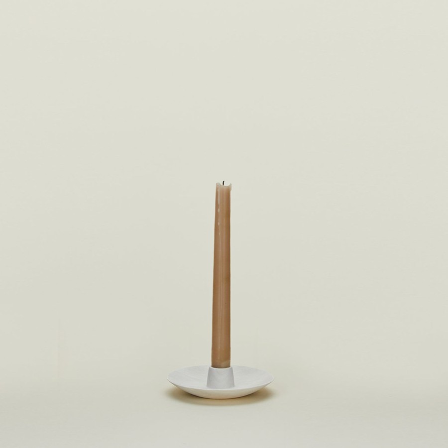 Decor Itza Wood Candles & Tapers | Round Taper Holder