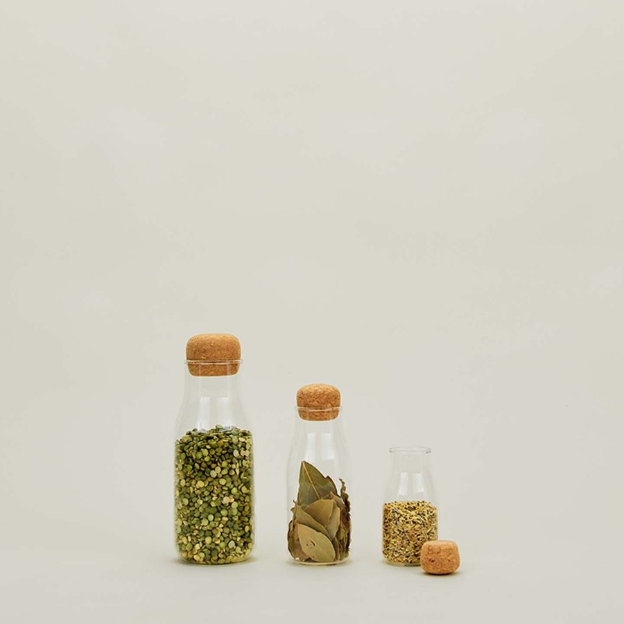 Decor Kinto Storage | Glass + Cork Bottle