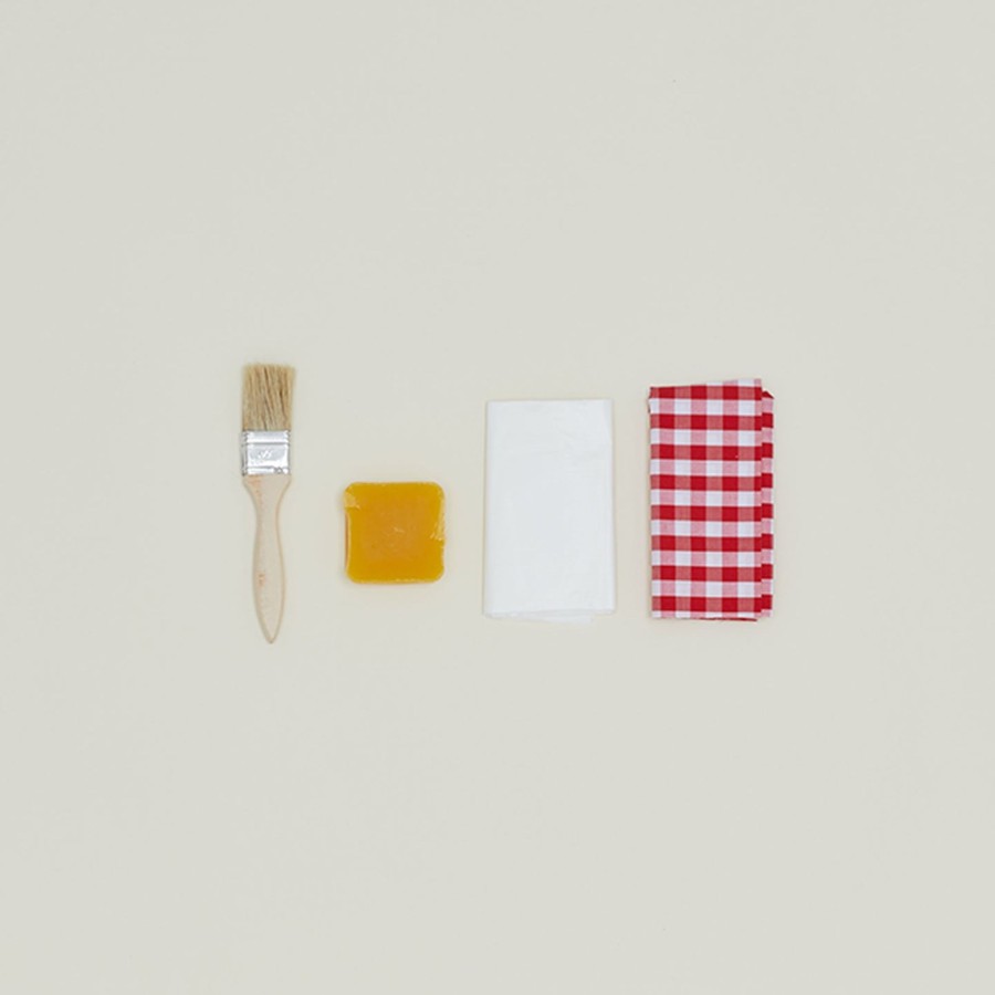 Kitchen & Dining Kikkerland Storage | Diy Beeswax Wrap Kit