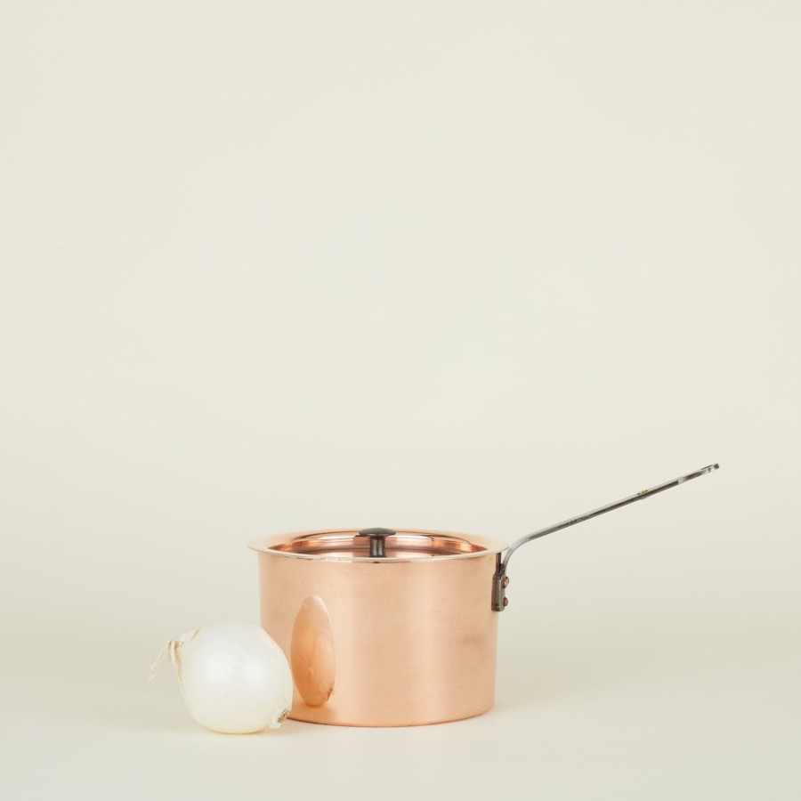 Kitchen & Dining Netherton Foundry Cookware | Copper Saucepan - Large