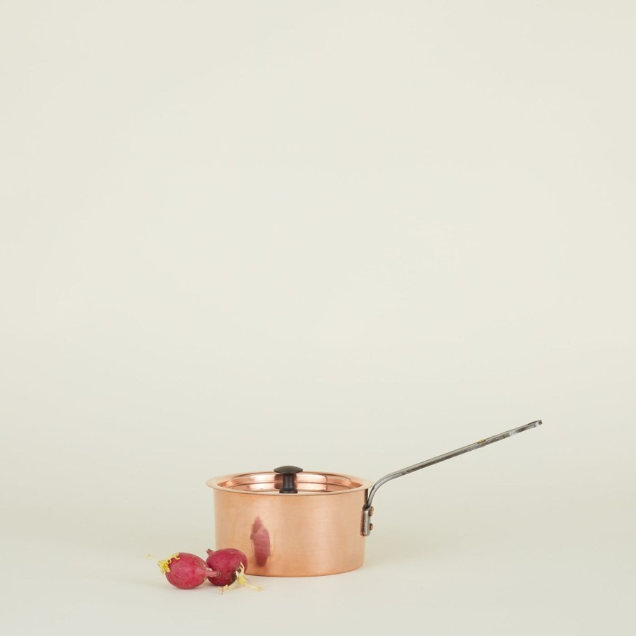 Kitchen & Dining Netherton Foundry Cookware | Copper Saucepan - Medium